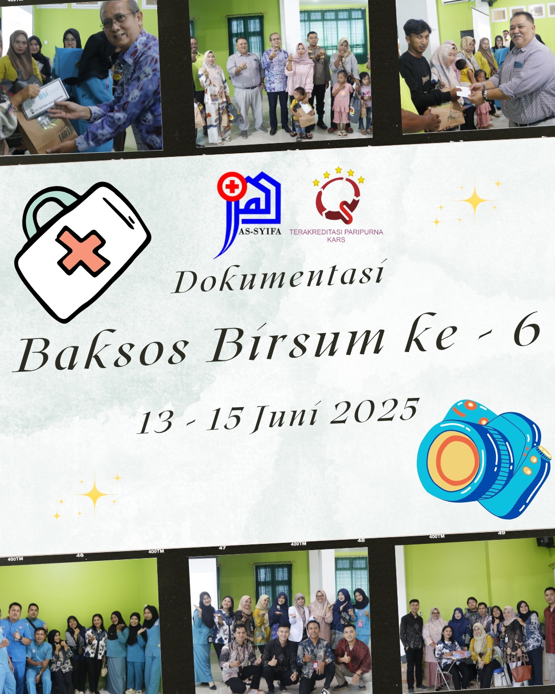 Dokumentasi Kegiatan Bakti Sosial Bibir Sumbing ke-6 Tahun 2025